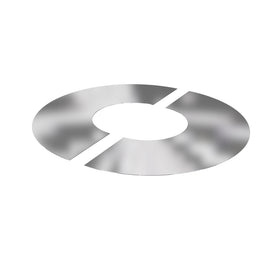 DTW 2 Part 0 Degree Oval Finishing Plate 8 Inch SS