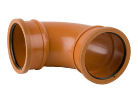 110MM U/G DOUBLE SOCKET BEND 87.5* Henshaws Roofing & Building