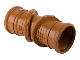 110MM U/G ADJUSTABLE DOUBLE SOCKET BEND 0-90* Henshaws Roofing & Building