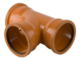 110MM U/G TRIPLE SOCKET BRANCH 87.5* Henshaws Roofing & Building