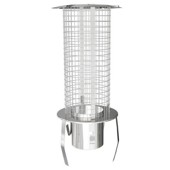 Stainless Steel Pot Hanger Rain Cap for Crown 6 Inch