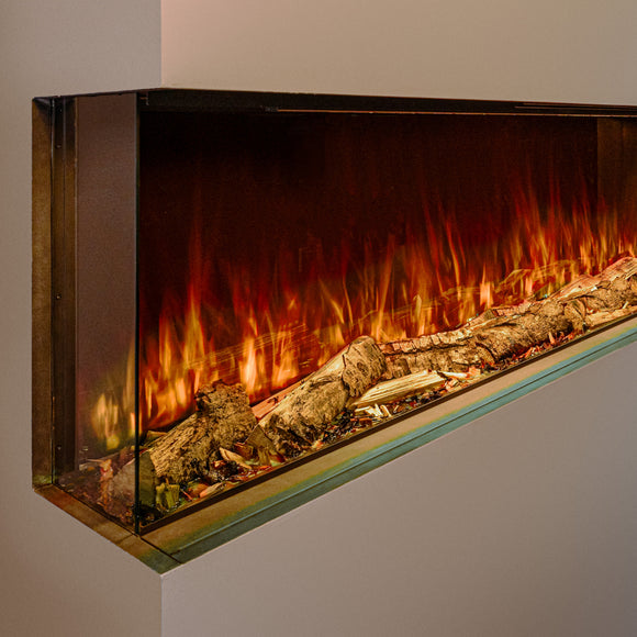Hestia 1308 Electric Fire for Media Walls