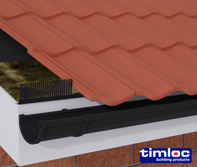 TIMLOC EAVES COMB FILLER - 1M Henshaws Roofing & Building