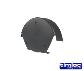 TIMLOC UNIVERSAL HALF ROUND END CAP Henshaws Roofing & Building