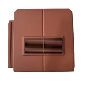 ARIEL 20/20 TILE VENT W PA - NAT RED Henshaws Roofing & Building