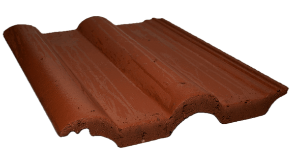 DOUBLE ROMAN - TERRA RED Henshaws Roofing & Building