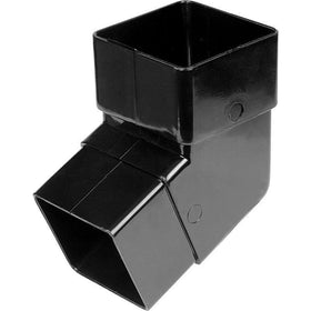 65MM SQUARE DOWNPIPE OFFSET BEND 112* Henshaws Roofing & Building