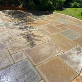 PAVESTONE INDIAN SANDSTONE 18MM CAMEL BUFF CONTRACT PACK (20.7M2)