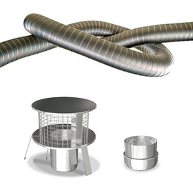 Dura Flue W3G Lifetime Warranty Kit 8 Inch - 0
