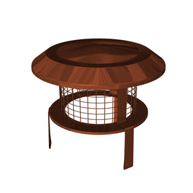 Terracotta Steel Dura Flue Cowl