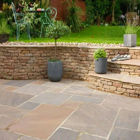 PAVESTONE INDIAN SANDSTONE 18MM RAJ BLEND CONTRACT PACK (20.7M2)
