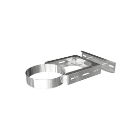 DTW 225 - 385mm Adjustable Wall Support 8 Inch SS