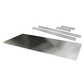 Closure Plate Plain with Brackets 600 x 1250mm