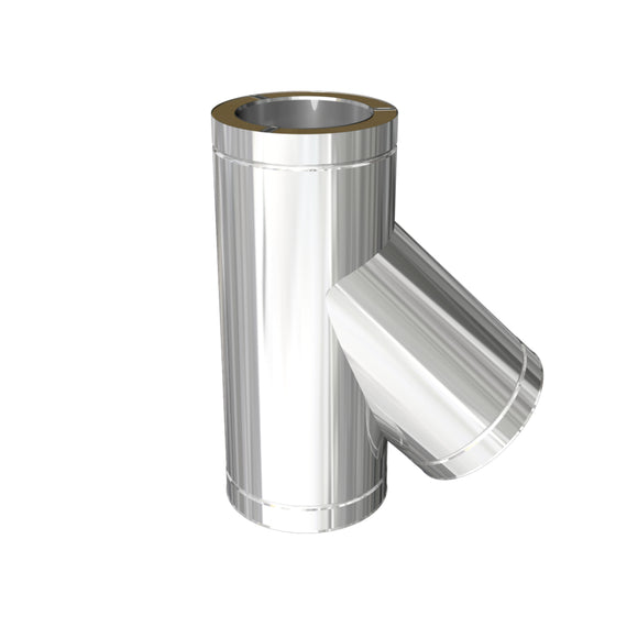 DTW 135 Degree Tee 6 Inch SS