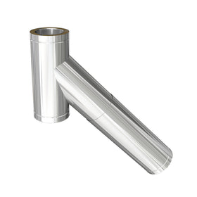 DTW 135 Degree Adjustable Tee 730 - 1040mm 6 Inch SS