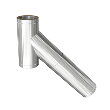 DTW 135 Degree Adjustable Tee 730 - 1040mm 5 Inch SS