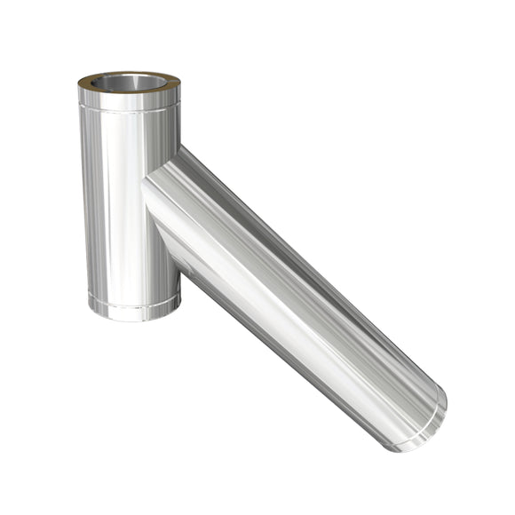 DTW 990mm 135 Degree Pre Longed Tee 6 Inch SS