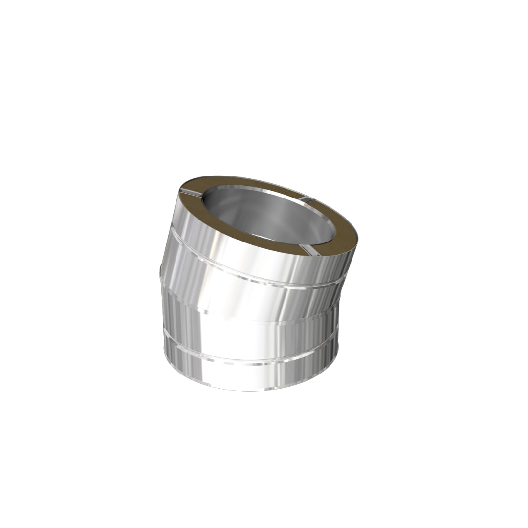 DTW 15 Degree Elbow 5 Inch SS