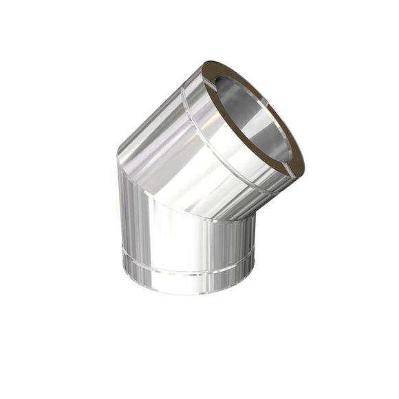 DTW 45 Degree Elbow 8 Inch SS