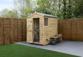 4LIFE Apex Shed 4x6 - Single Door - 1 Window (Delivery Only)