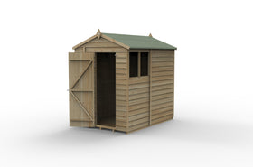 4LIFE Apex Shed 5x7 - Single Door - 2 Window (Delivery Only) - 0