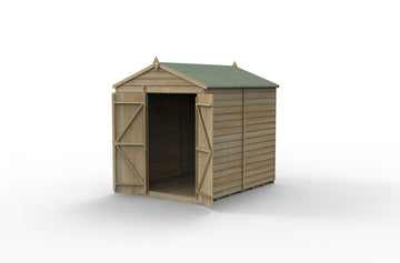 4LIFE Apex Shed 6x8 - Double Door - No Window (Delivery Only) - 0