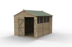 4LIFE Apex Shed 8x10 - Double Door - 4 Window (Delivery Only) - 0