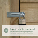 4LIFE Apex Shed 8x10 - Double Door - 4 Window (Delivery Only)-6