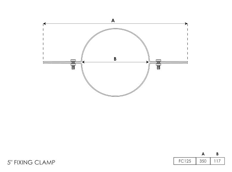 Fixing Clamp 5 Inch - 0