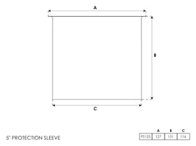 Protection Insert Sleeve 5 Inch - 0