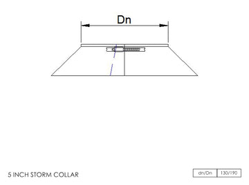 DTW Storm Collar 5 Inch SS - 0