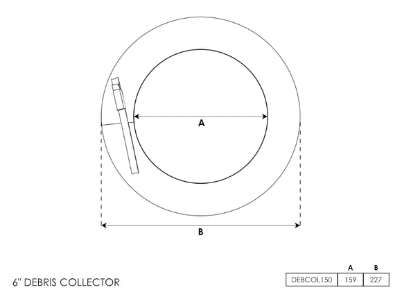 Debris Collector 6 Inch