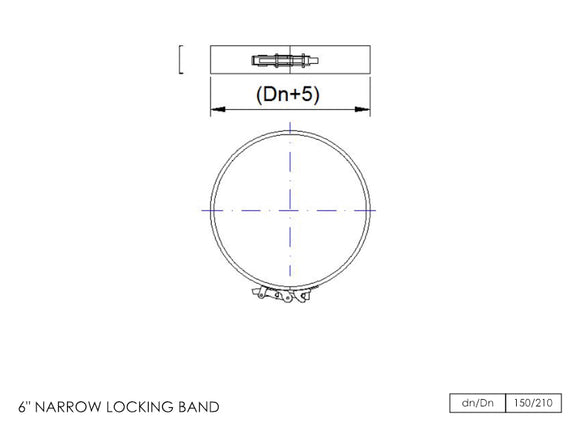 DTW Locking Band 6 Inch MB