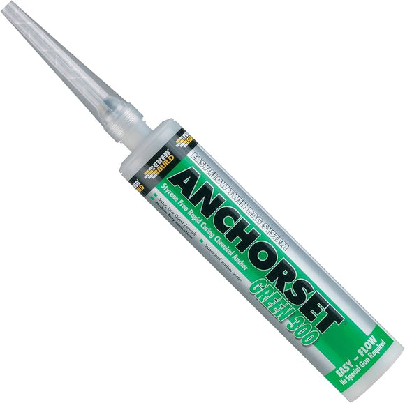 EVERBUILD ANCHORSET GREEN 300 CHEMICAL ANCHOR (300ML)