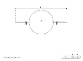 Fixing Clamp 7 Inch - 0