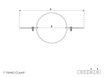 Fixing Clamp 7 Inch - 0