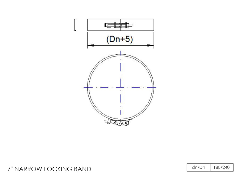 DTW Locking Band 7 Inch MB - 0