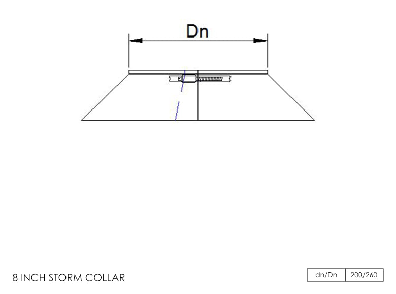 DTW Storm Collar 8 Inch MB - 0