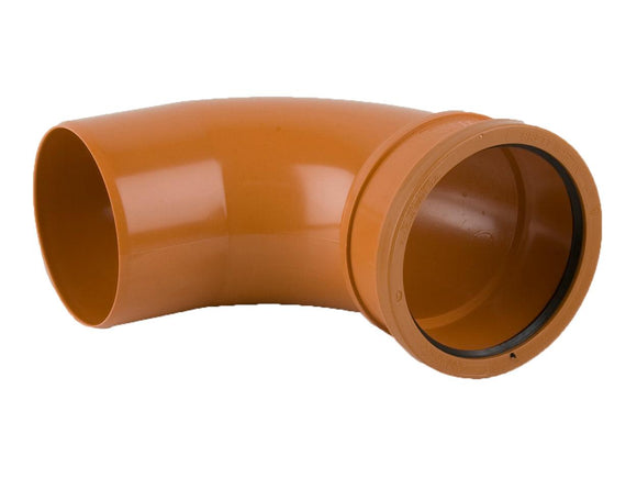 110MM U/G SINGLE SOCKET BEND 87.5* Henshaws Roofing & Building