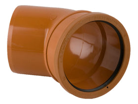 110MM U/G SINGLE SOCKET BEND 45* Henshaws Roofing & Building