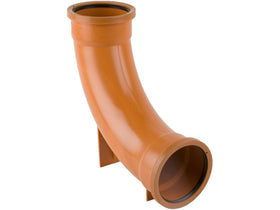 110MM U/G DOUBLE SOCKET REST BEND 87.5* Henshaws Roofing & Building