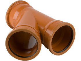 110MM U/G TRIPLE SOCKET BRANCH 45* Henshaws Roofing & Building