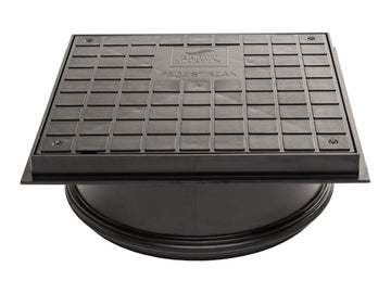 315MM DIA. SHALLOW CHAMBER SEALED LID PEDESTRIAN Henshaws Roofing & Building