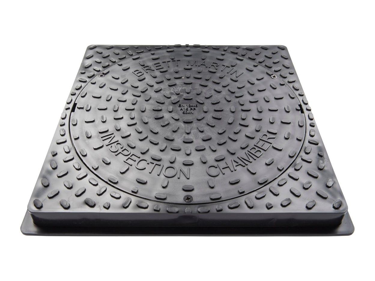 450MM DIA. SECURED SQUARE PLASTIC COVER FOR DRIVEWAYS 50kN Henshaws Roofing & Building