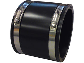 FLEXIBLE COUPLER 112MM-112MM PVC TO PVC Henshaws Roofing & Building