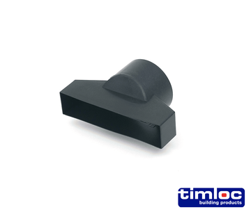 TIMLOC UNDERFLOOR VENT DUCT ADAPTOR 100MM DIA Henshaws Roofing & Building