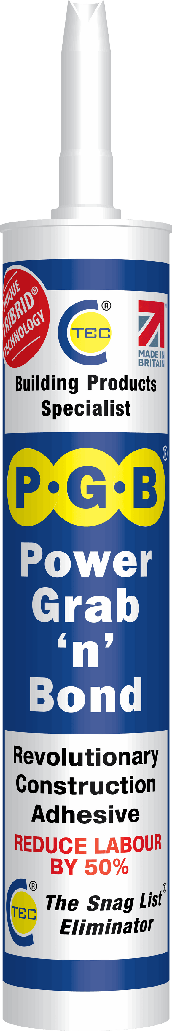 C-TEC POWER GRAB 'N' BOND 290mls Henshaws Roofing & Building
