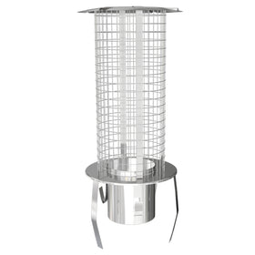 Stainless Steel Pot Hanger Rain Cap for Crown 6 Inch