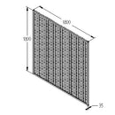 Premium Framed Trellis - 180 x 180cm - Pack of 3 (Delivery Only)-5