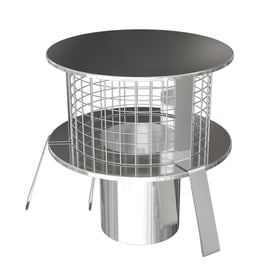 Stainless Steel Pot Hanging Cowl 8 Inch